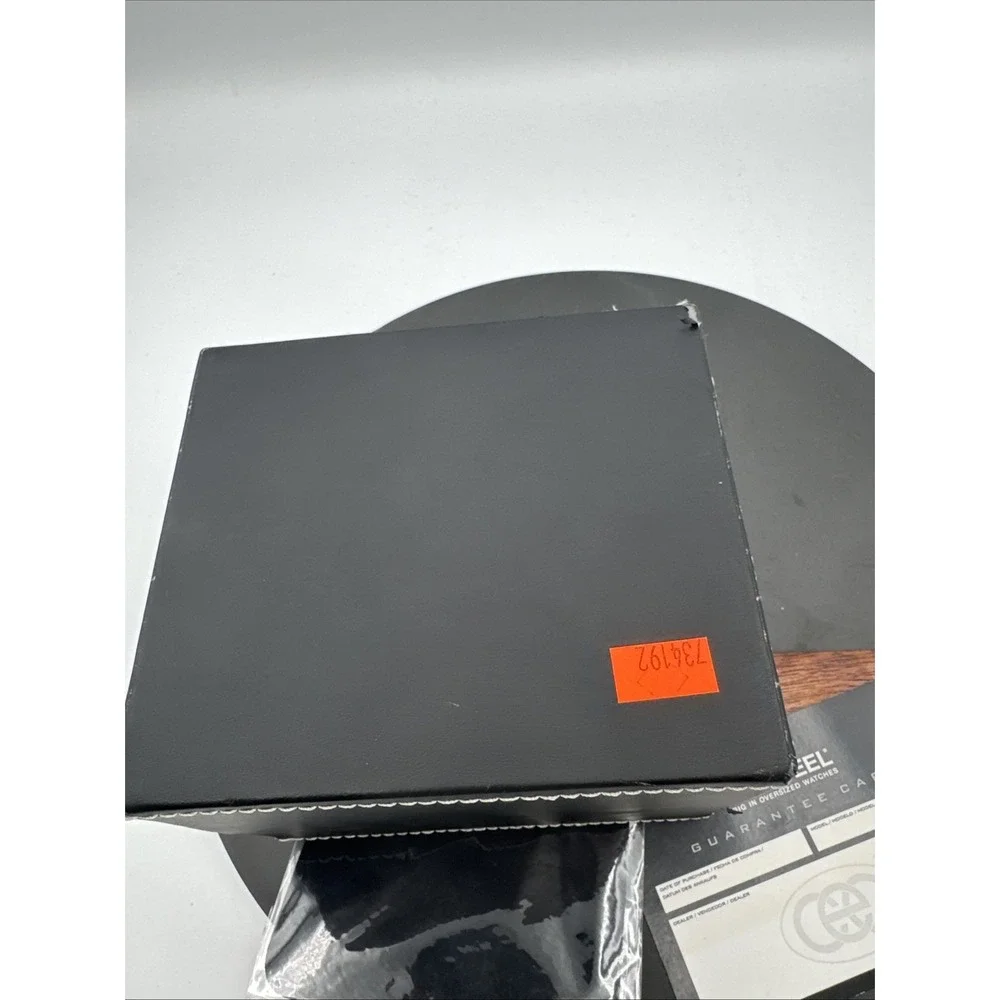 TW STEEL Watch BOX ONLY With Black Surface Cloth And Card